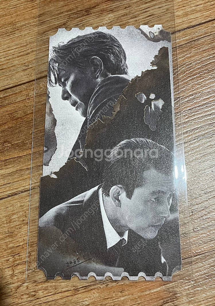 헌트 영화 오리지널 티켓 오티 정우성 이정재 굿즈--0