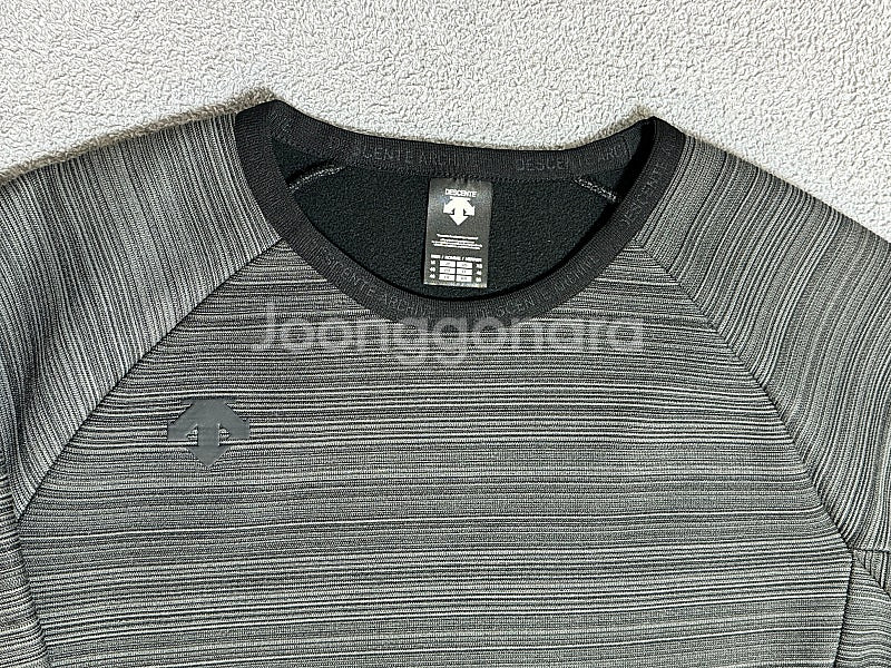 M95-100 데상트 아카이브 네오프렌 기모 맨투맨--3