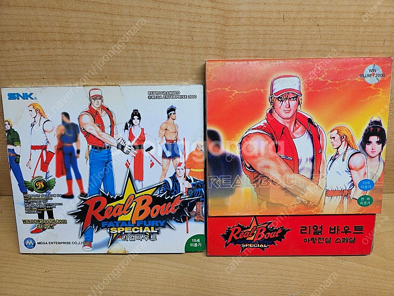 고전게임 pc게임 주얼cd 리얼 바우트 아랑전설 스페셜...--0