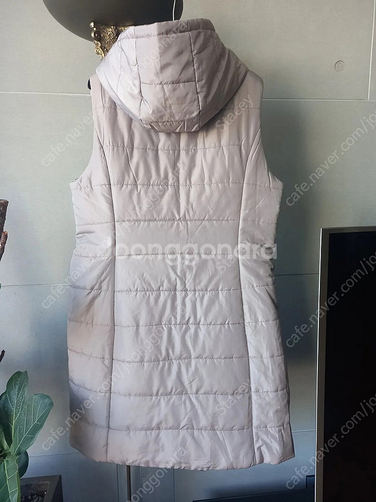 후디 롱베스트 패딩 새제품--2