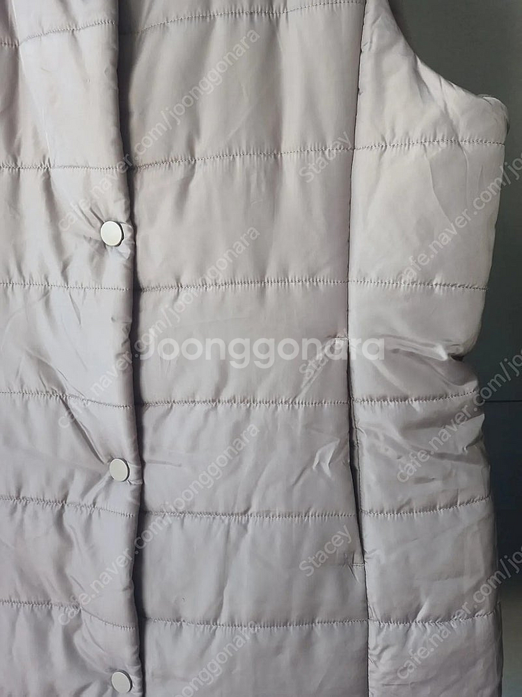 후디 롱베스트 패딩 새제품--6