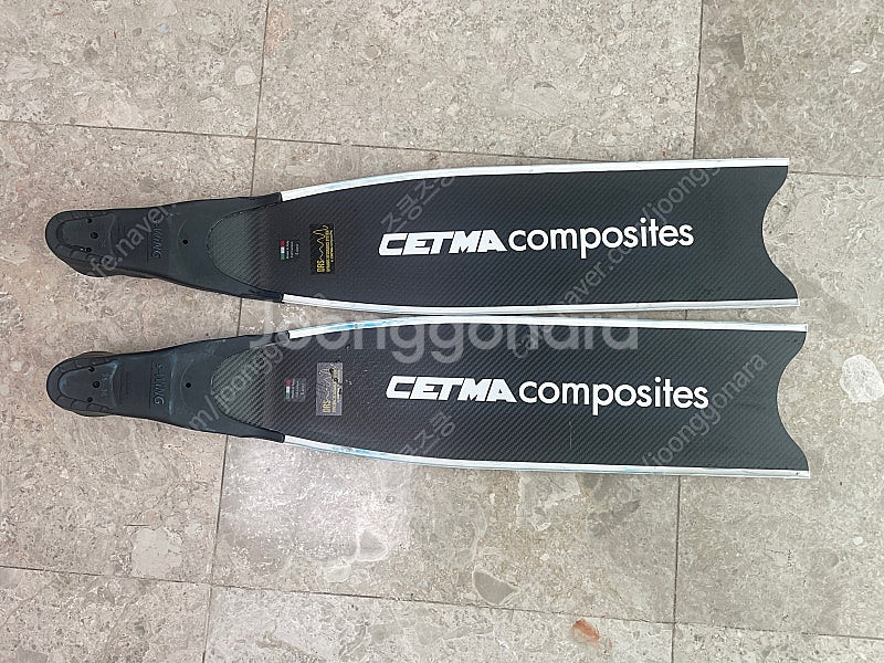 세트마 cwt 만트라 카본핀 프리다이빙 (넥웨이트 포함...--1