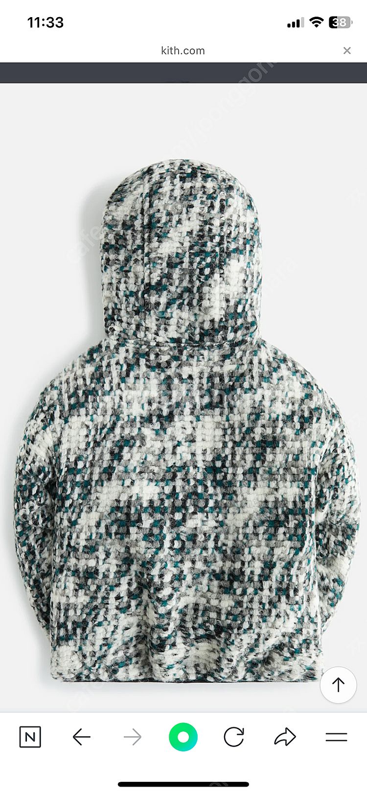 KITH 후드집업--1