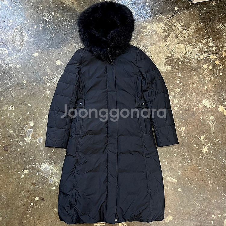 90) 올리비아로렌 구스다운 롱패딩 점퍼--0