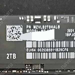 삼성 970 EVO PLUS 2TB 팝니다. nvme