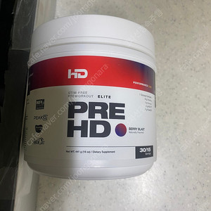 운동 부스터 PRE HD 엘리트 무카페인