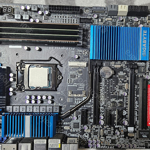 i7-3770 CPU, 기가바이트 Z77X-UD5H 메인보드, DDR3 4G*4 16GB 판매합니다