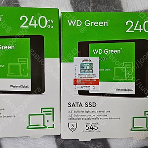 western digital Green 웨스턴디지털 그린 240GB SSD 팝니다