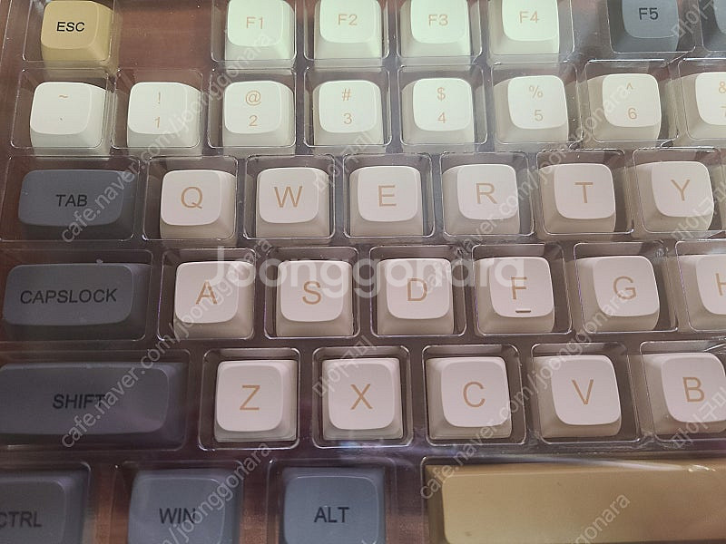 XDA PBT 모카키캡 & 체리 ABS 일루전 키캡--1