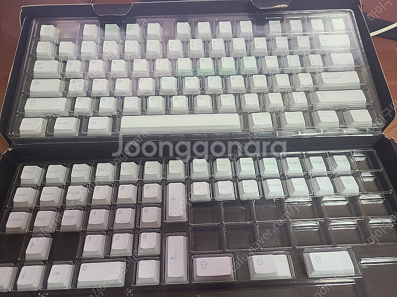 XDA PBT 모카키캡 & 체리 ABS 일루전 키캡--3