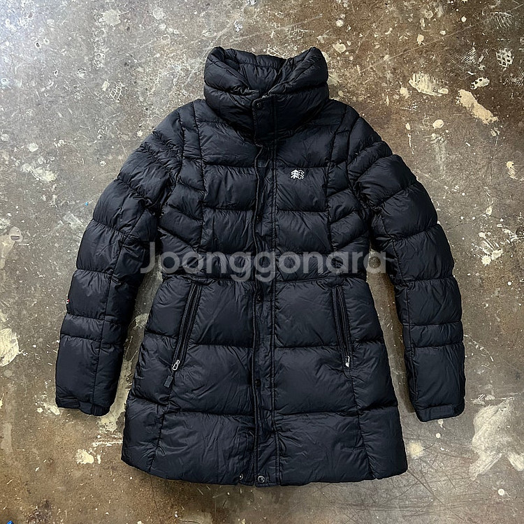 90) 코오롱스포츠 구스다운 하프 패딩 점퍼 노스페이스 아이더 네파--0