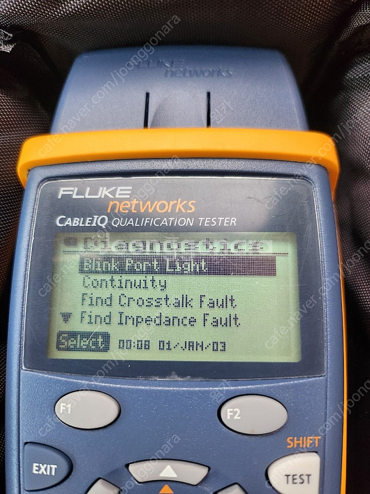 Fluke Networks CIQ 100 동선 인정 테...--0