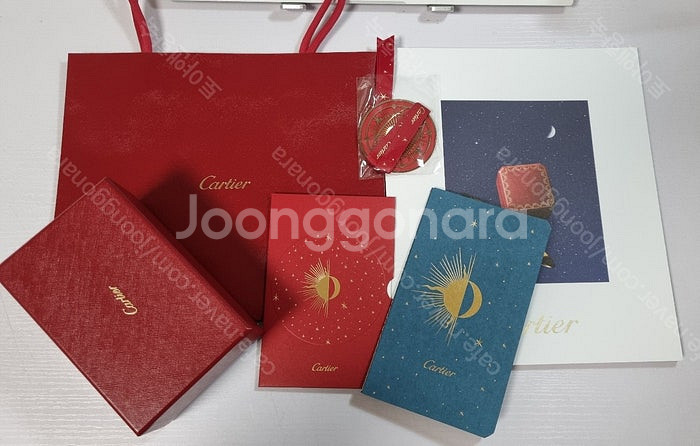 까르띠에 홀리데이 수첩, 엽서, 장식, 박스, 잡지, ...--0