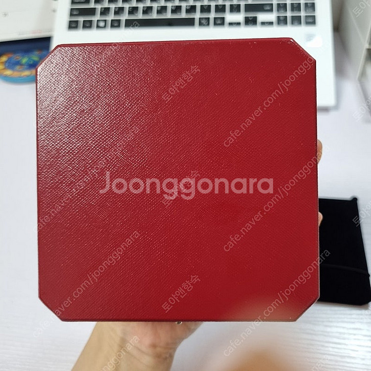 까르띠에 목걸이 케이스(내부판없음), 쇼핑백포함(택포 ...--3