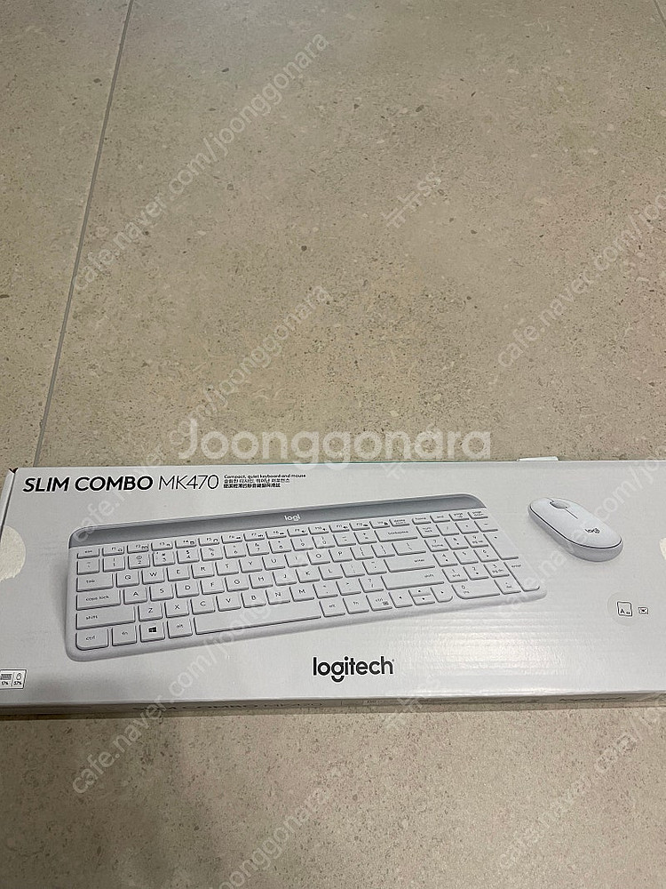 로지텍코리아 공식 판매점 제품 MK470 슬림 무선 키...--1