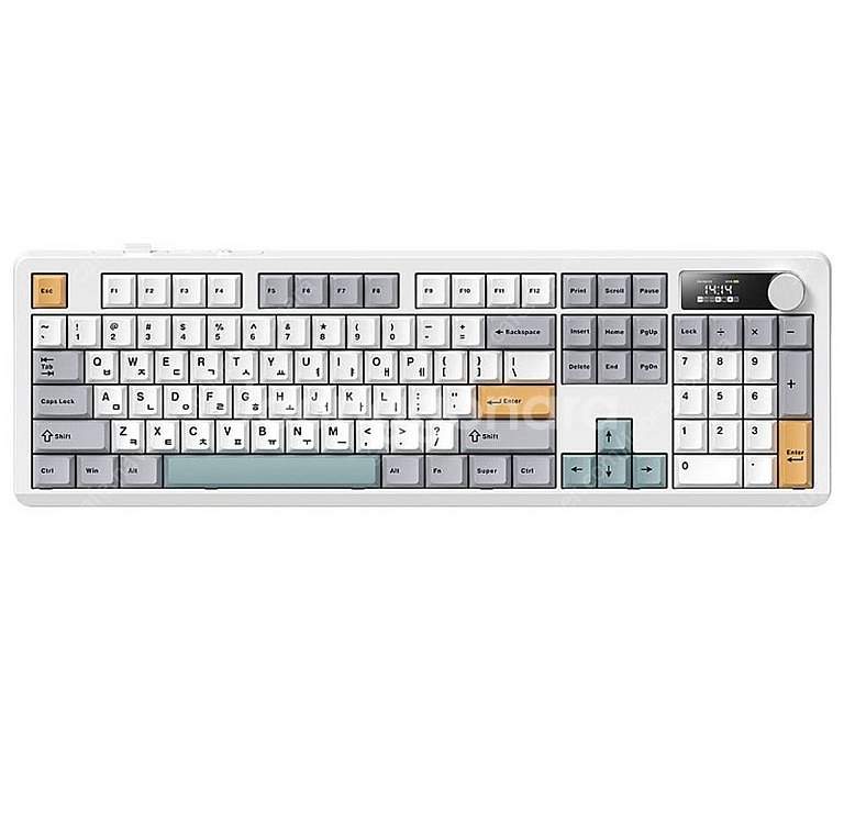 프리플로우 아콘 AK74 104키 풀배열 메카닉 저소음...--0