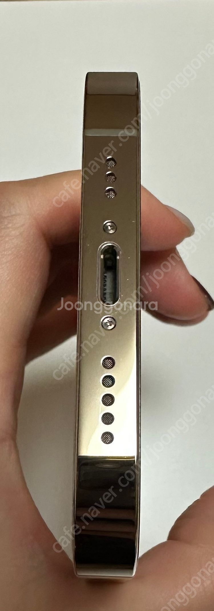 미국직구 아이폰14프로 골드 128GB--5