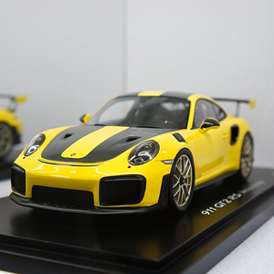 1/18 스파크 911(991.2) GT2 RS Weissach package 노란색