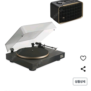 JBL 어센틱 200 스피커 + 스피너 BT 턴테이블 판