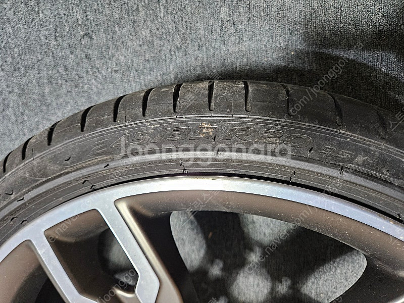 정품BMW G30 5시리즈 668m 휠 런플랫타이어 셋--5