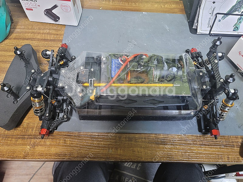 RC카 알씨카 카르텐 T410 랠리 차체(키트), 변속...--5