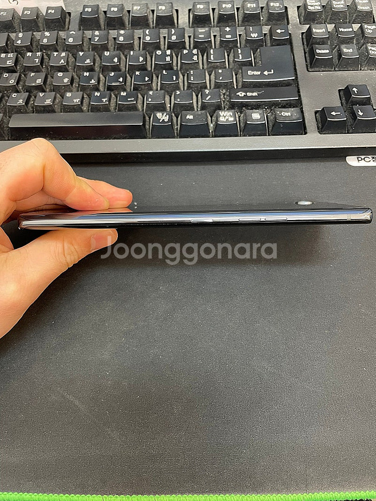 LG벨벳 그레이 128GB 무잔상 상태좋은 중고13만팝...--6