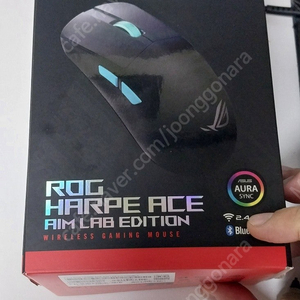 ASUS ROG HARPE ACE AIM Lab Edition 블랙 사용감어느정도 있는 마우스