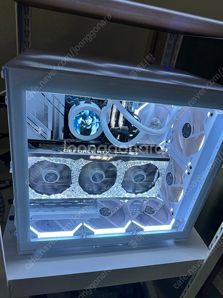 고사양PC 보석바 3080 12g 화이트 감성 커스텀--4