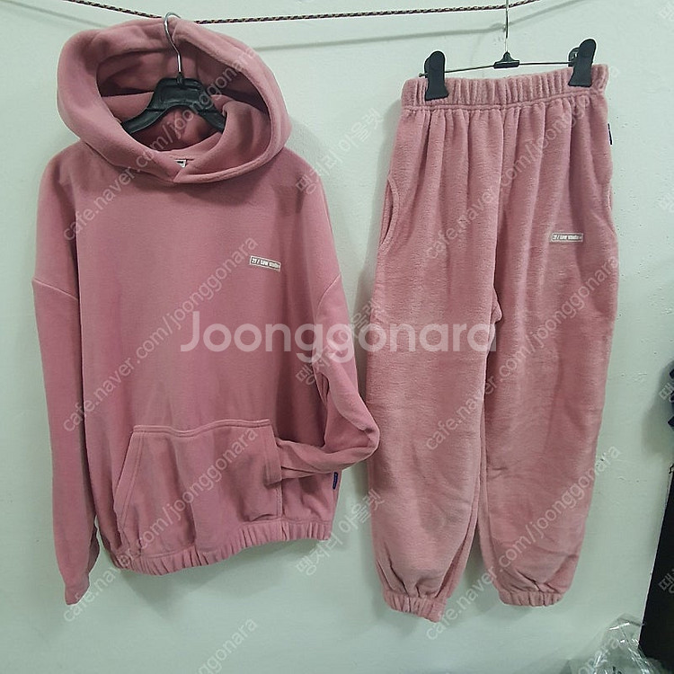 운동복 후리스한벌 후드운동복 핑크세트새상품 무료배송--1