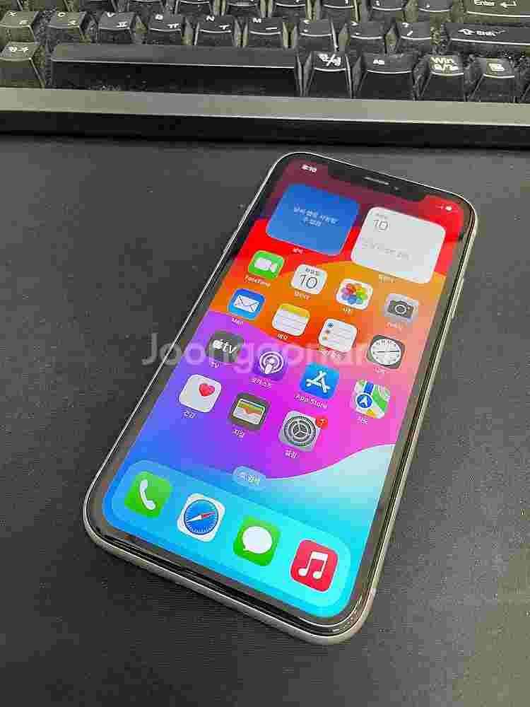 아이폰XR 화이트 64GB 배터리88% 상태좋은 중고2...--2