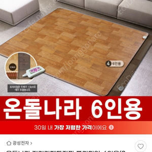 전기장판 6인용 대형 팝니다