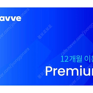 wavve 웨이브 1년 프리미엄 이용권