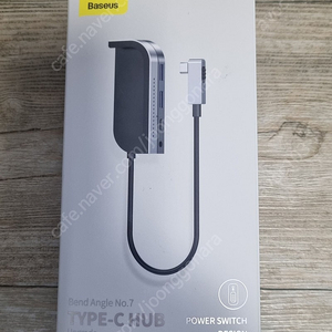 BASEUS ANGLE NO.7 USB TYPE-C 멀티 허브 (알루미늄) S급