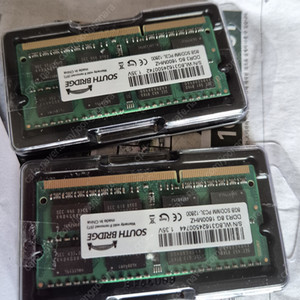 노트북용 램 ddr3 8g 2개팔아요