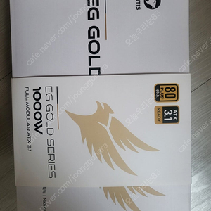 엔티스 EG 1000W 80PLUS골드 풀모듈러 ATX3.1 화이트 (ATX/1000W) PC 파워 서플라이