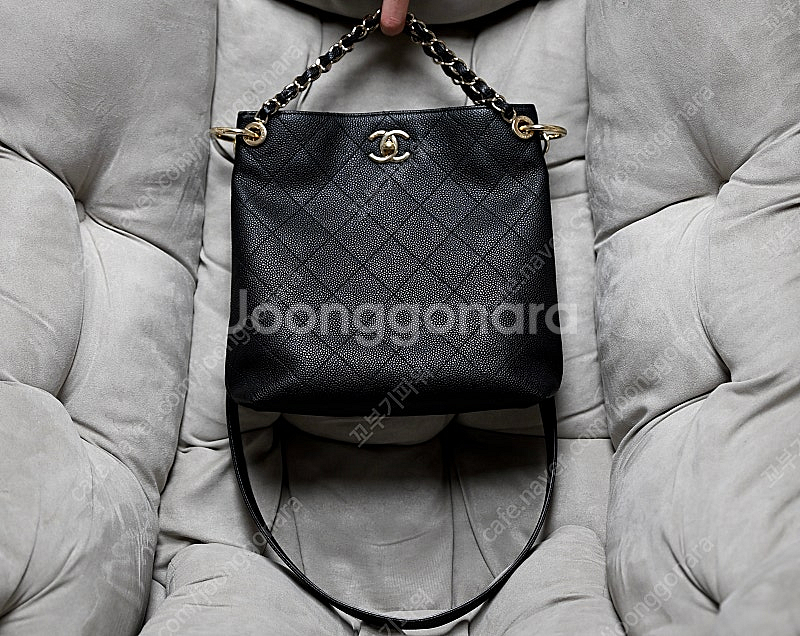 샤넬 호보 핸드백 as1460 캐비어 국내유일한 매물 ...--5