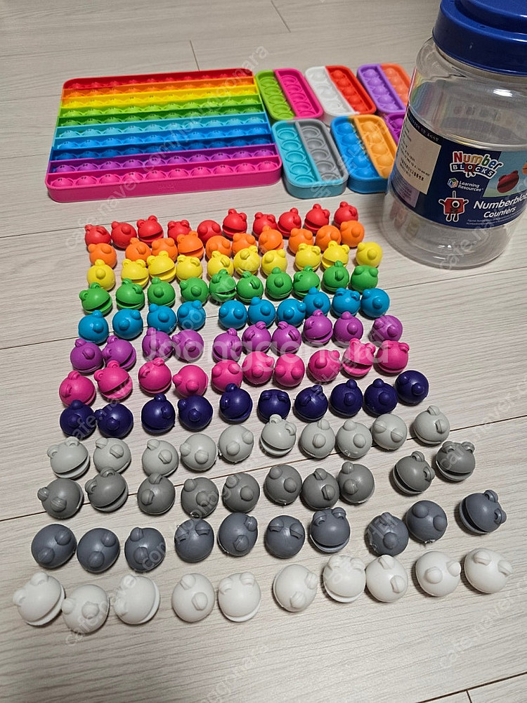 넘버블럭스 넘버블랍 수세기 IN94490, 텐프레임/수배열판 버블포퍼--1