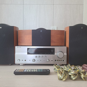 YAMAHA 리시버(엠프) RX-V663 & KEF 스피커Q1 / Q6c 판매합니다