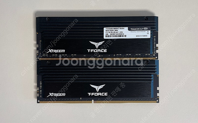 DDR4 3866MHZ 16GB 판매합니다--0