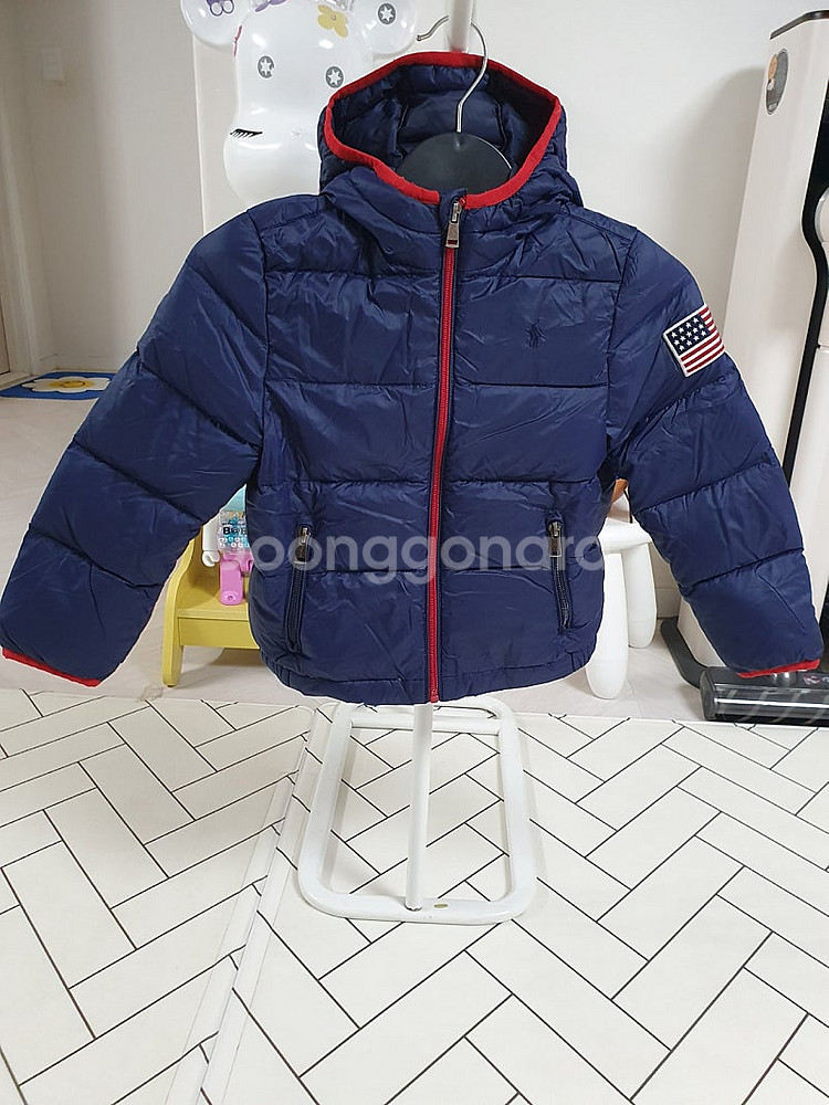 5T)폴로키즈 경량패딩--0