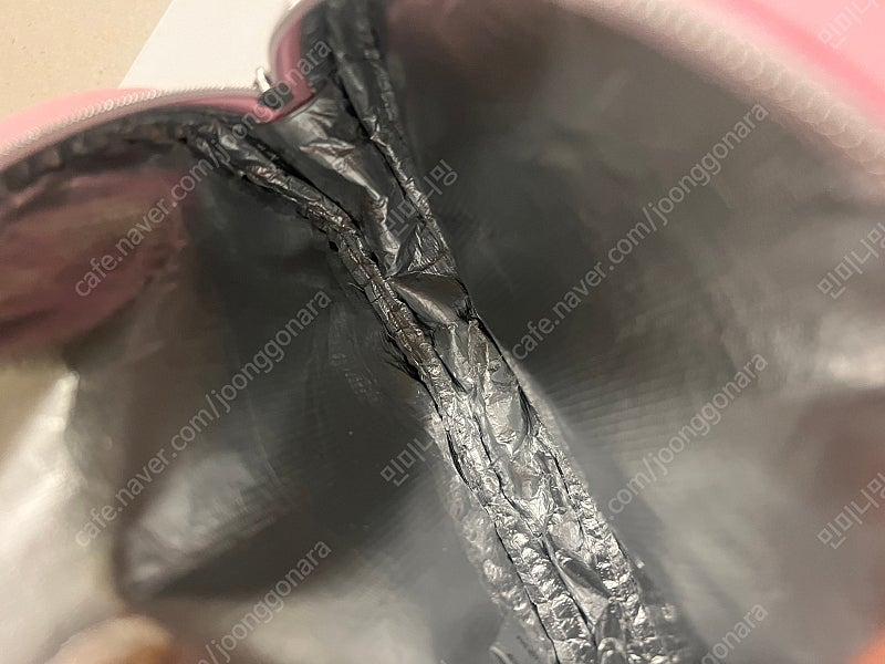 택포))샤넬 핑크 탬버린 파우치 이미지