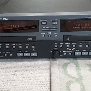 TASCAM CD-RW402 더블시디피,듀플리케이터