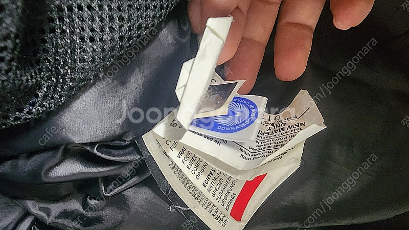 캐나다구스 맥컬록 블래라벨 xs 팝니다--3