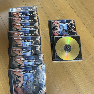 다이오유덴CD-R for AUDIO cdr-a80cp + 골드 팝니다