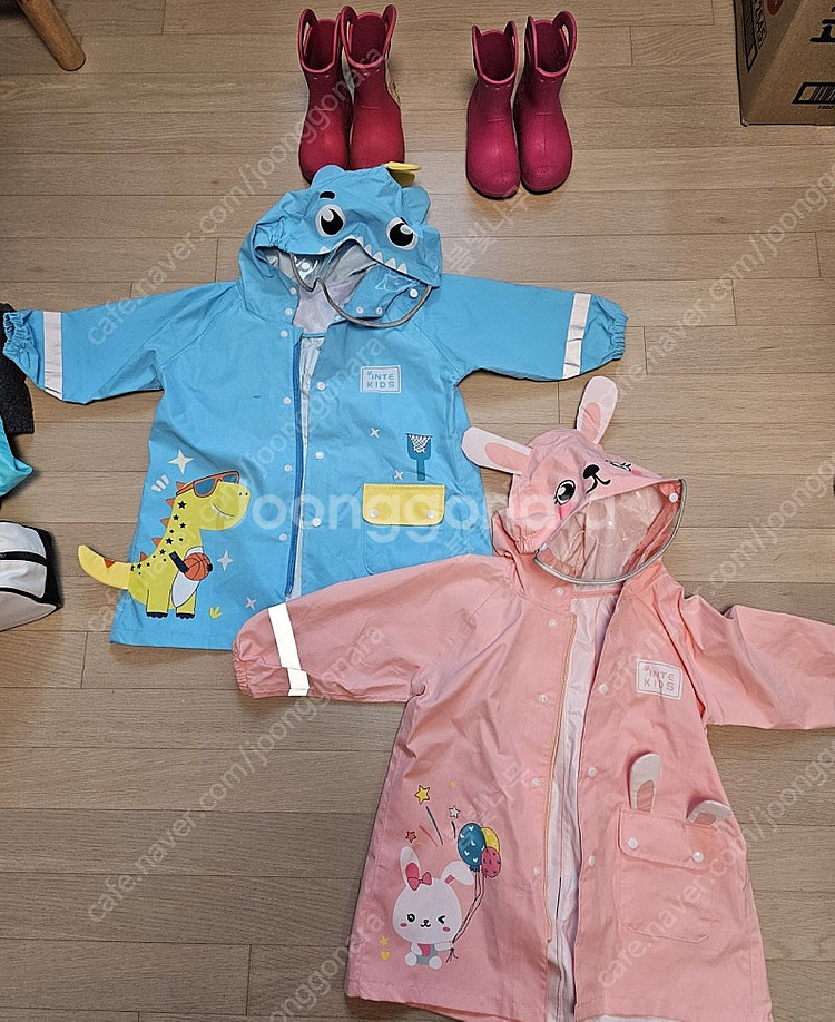 두돌-세돌 쌍둥이 남매둥이 우비 크록스 장화 c9 일괄--0