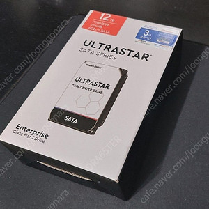 WD ULTRASTAR 12TB HC520 정발 거의 사용안함