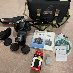 캐논 500d+시그마18-200렌즈 팝니드