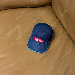 Supreme 슈프림 데님 캠프캡 모자 (Washed Denim)