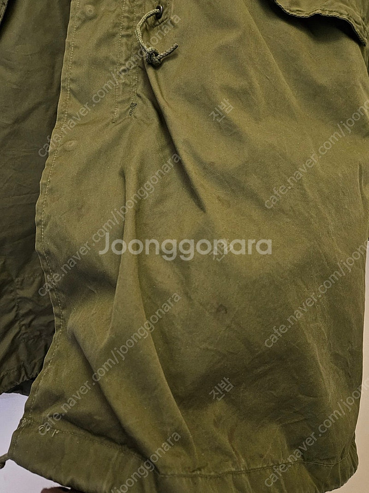 미군 오리지널 m65 개파카 xs--7
