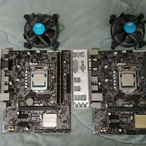 인텔 G4600 + ASUS H110M-K + 8GB램